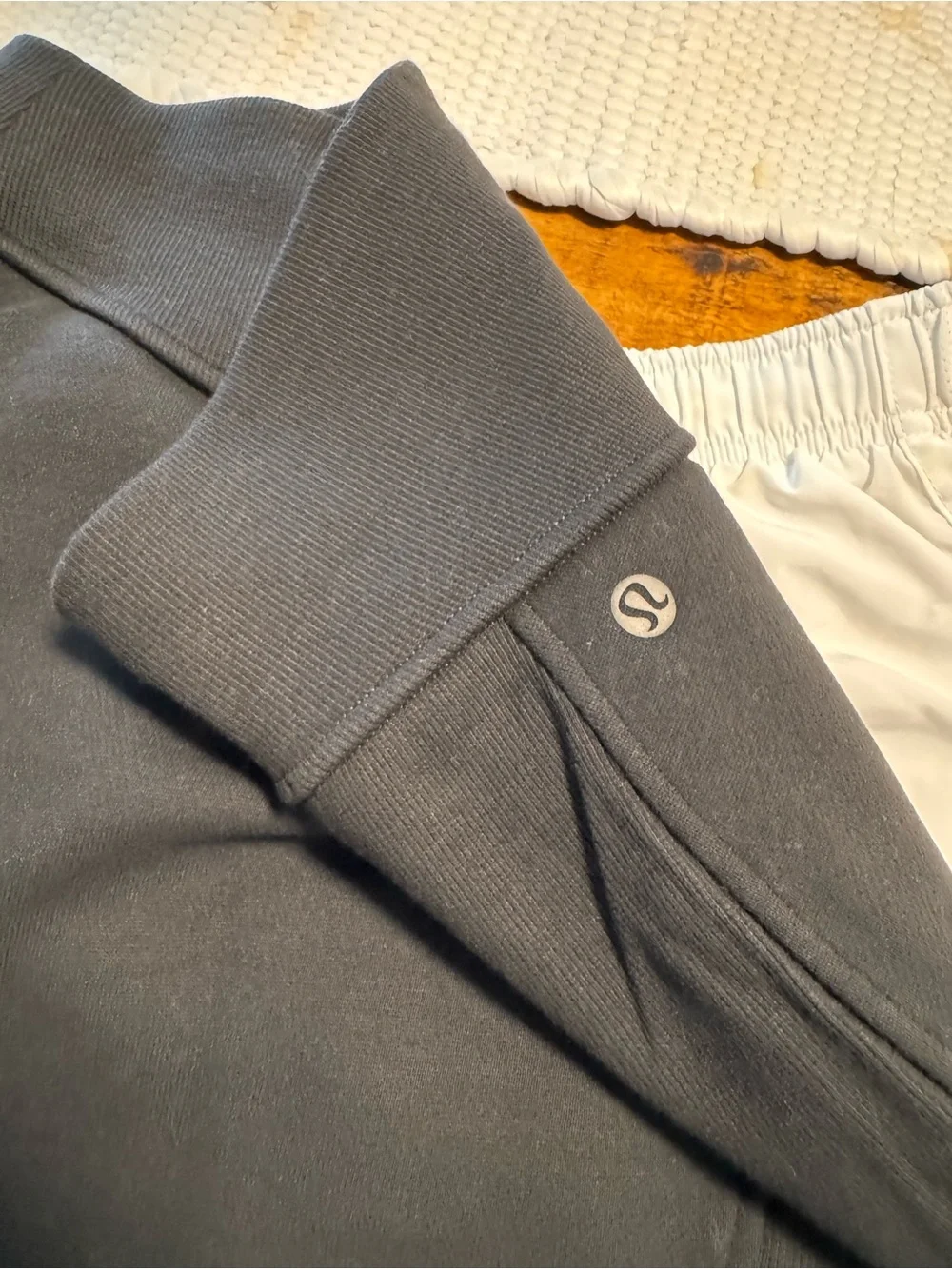 lululemon athletica Black Ribbed Pencil Skirt